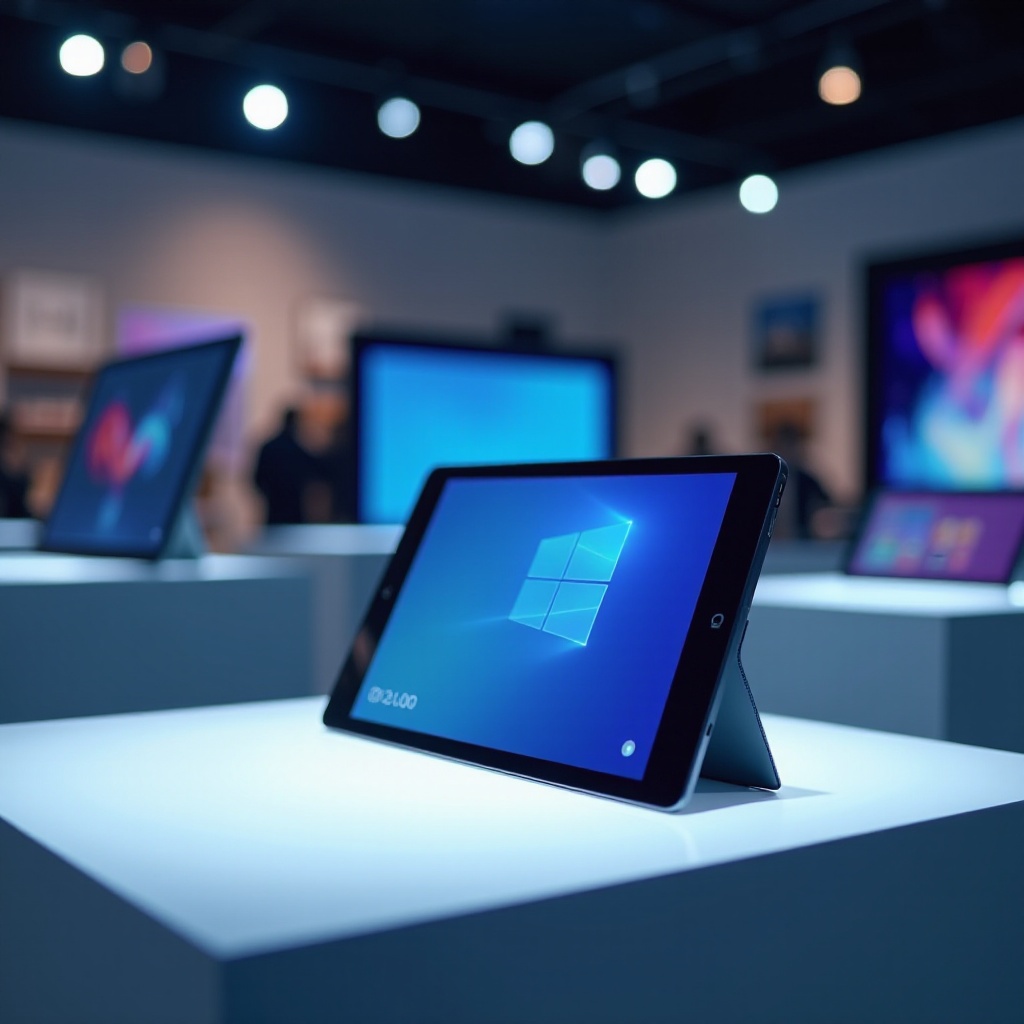 tablette sous windows