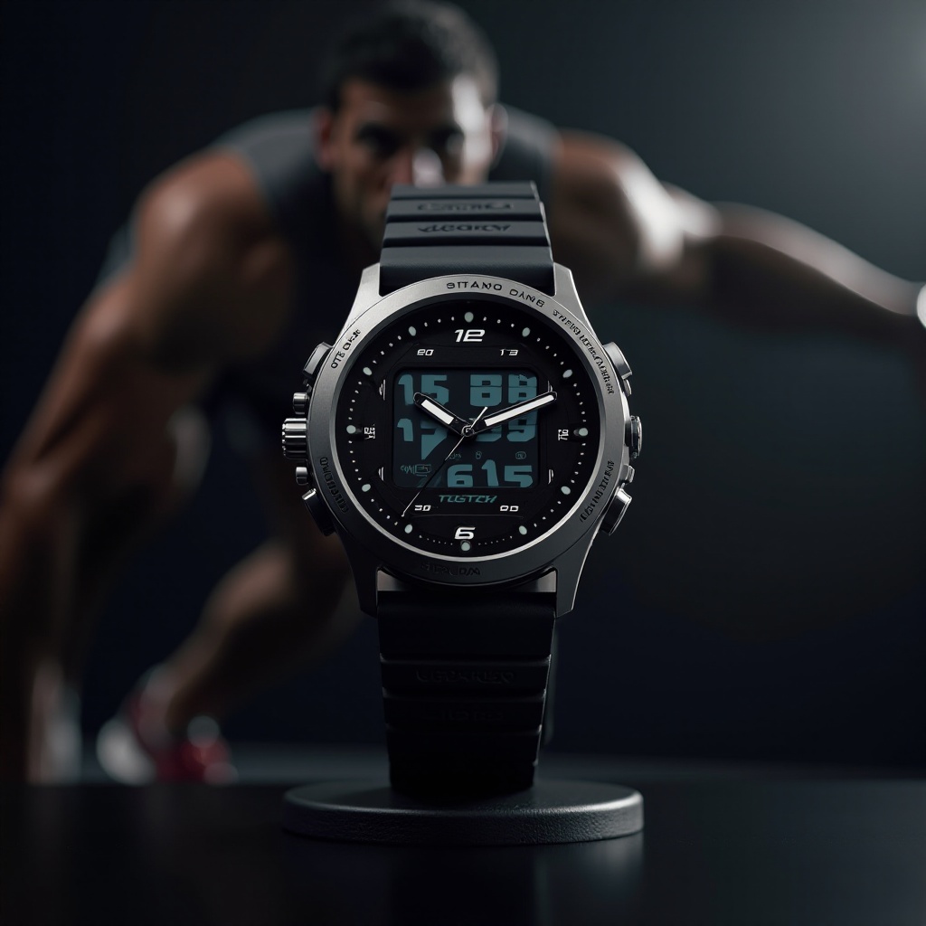 montre digitale homme sport