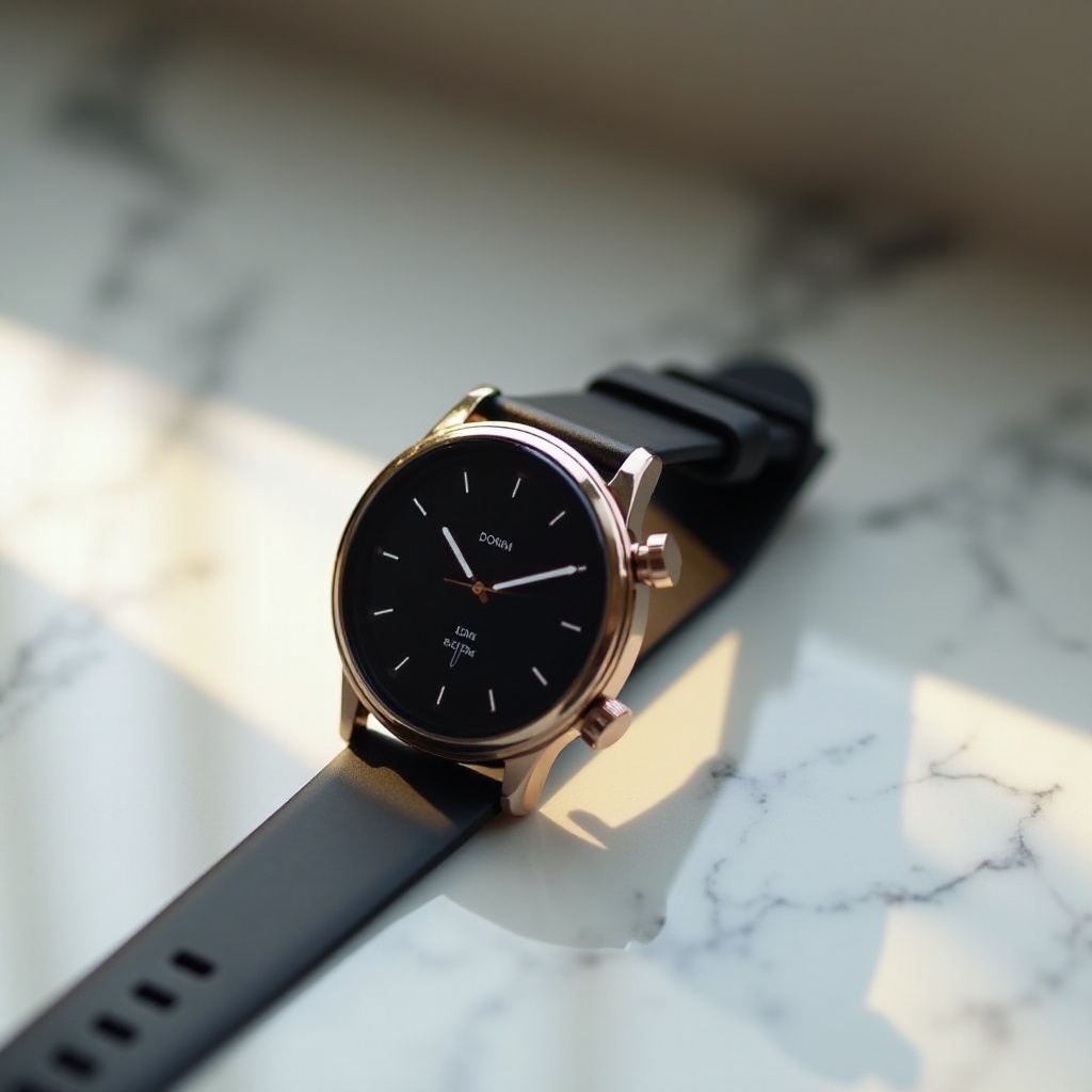 montre connectée ronde