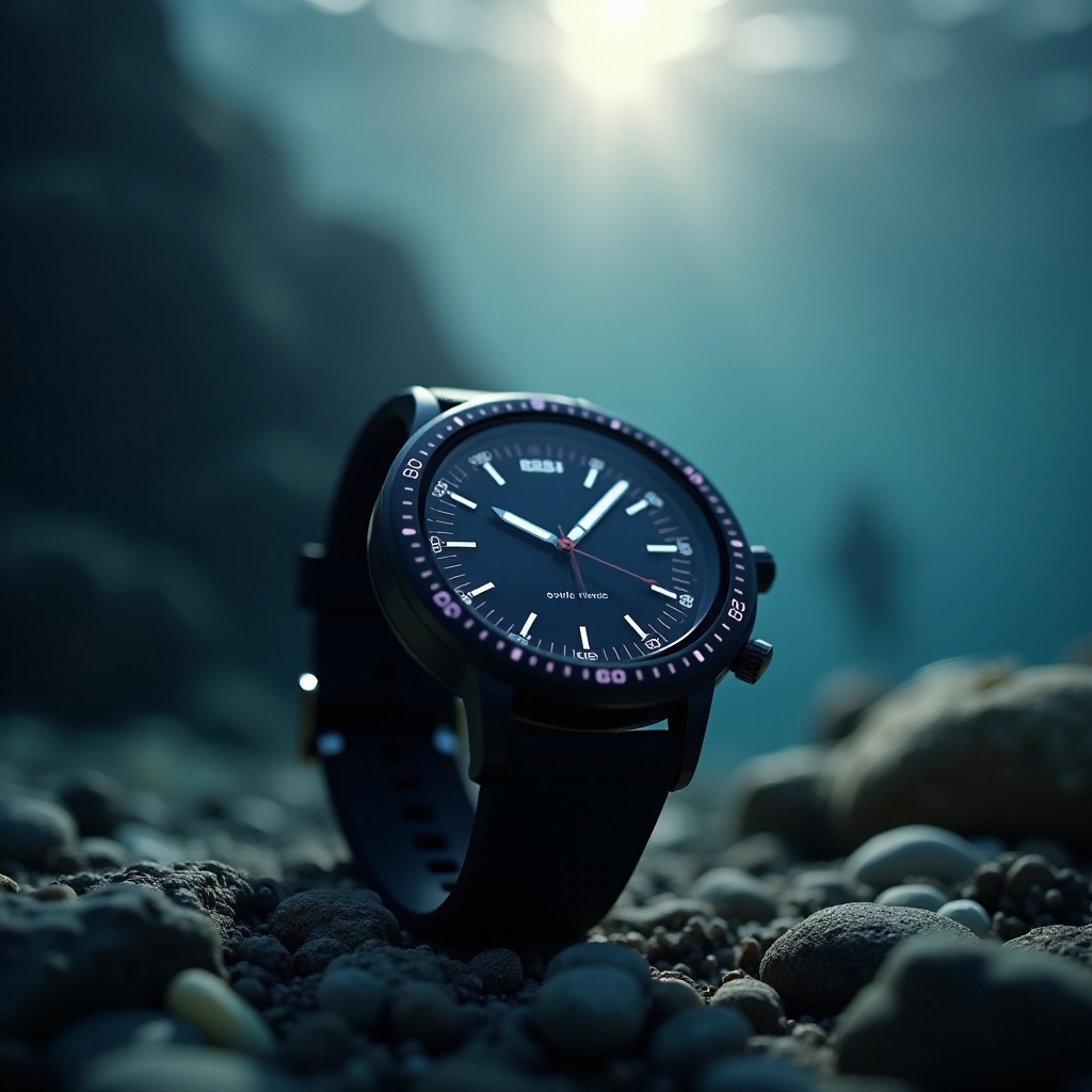 montre connectée plongée