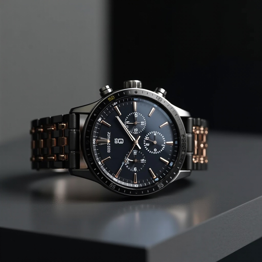 montre connectée bracelet acier homme