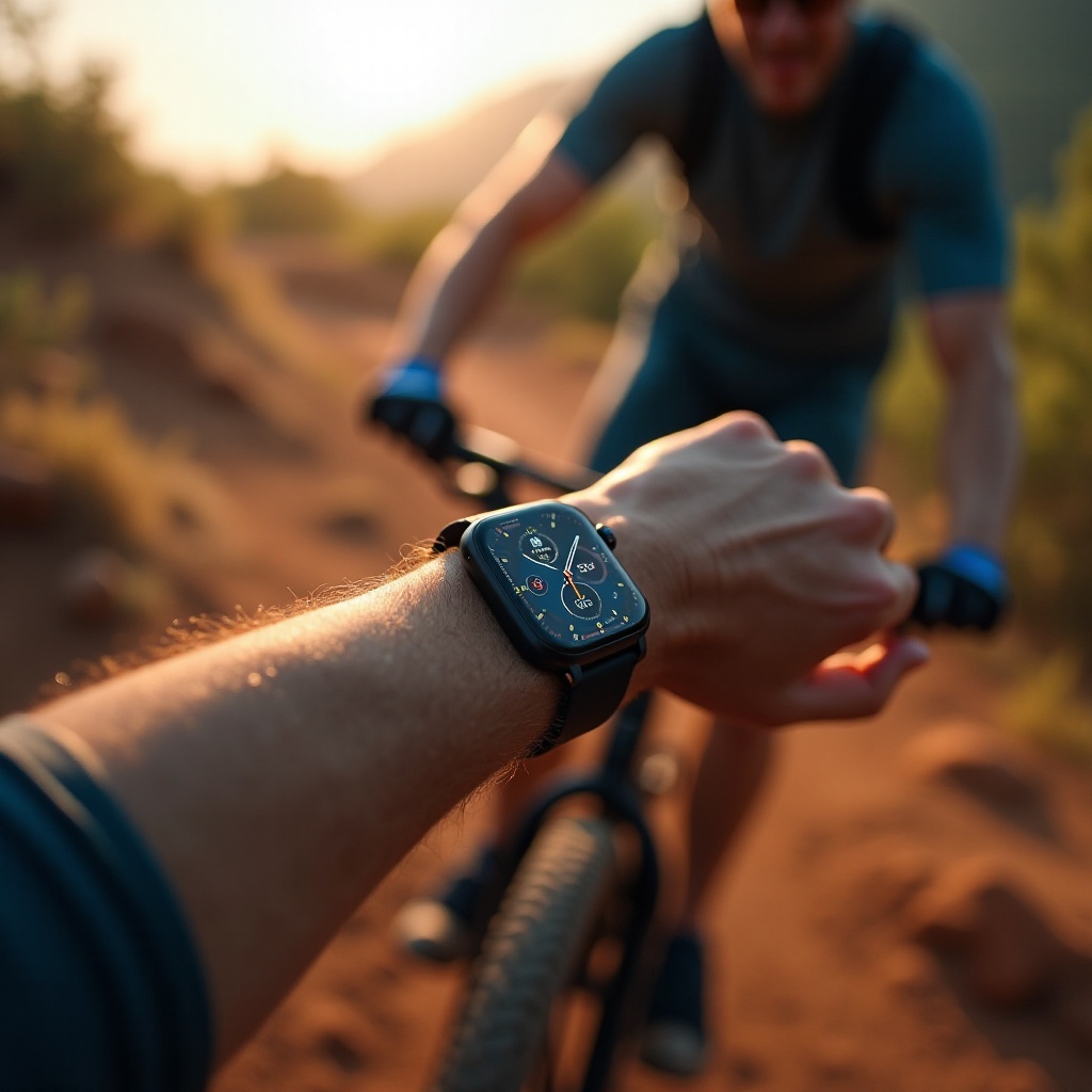 montre connectée vtt