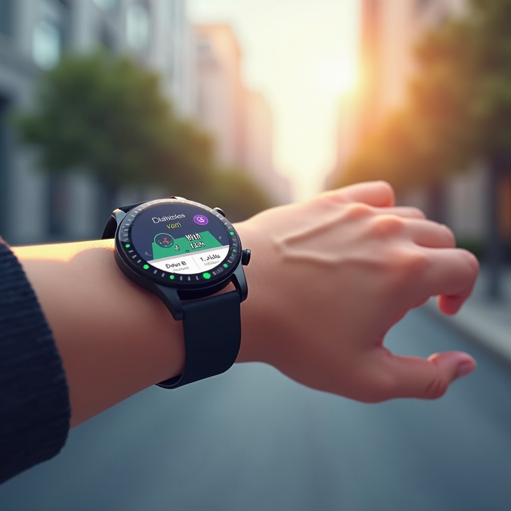 montre connectée pour diabetique